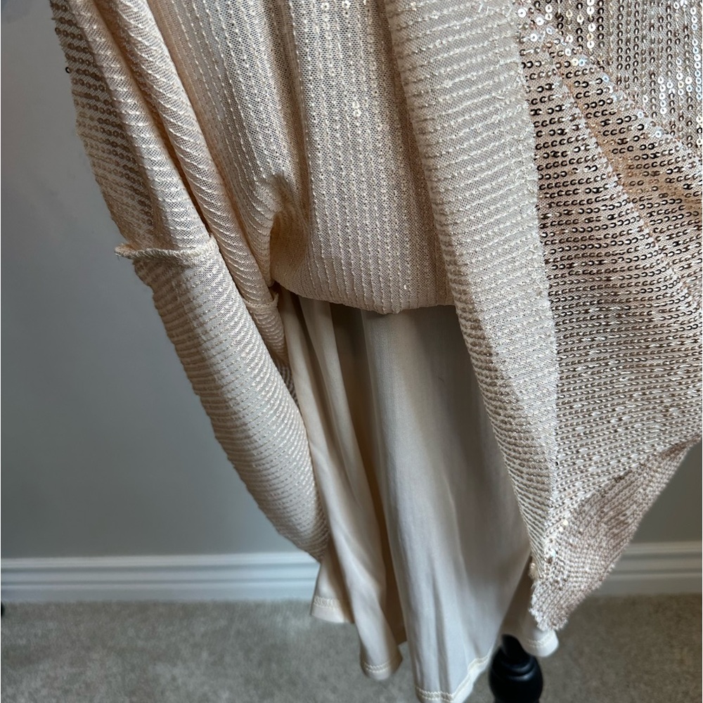 JOYFOLIE Mia Joy Michelle Dress In Champagne - Picture 9 of 16